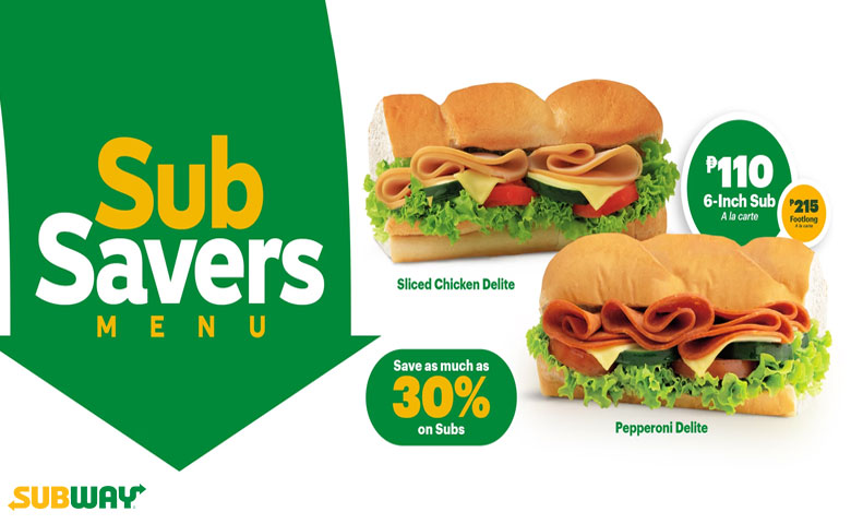 Subway Menu Prices Philippines 2023